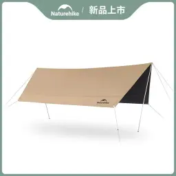 Naturehike-Outdoor Camping Canopy borracha preta, pára-sol portátil, Sky Lite, Novo, 24 - Image 1