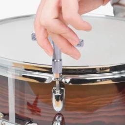 Metal Drum Tuning chave chave, Drum ferramenta chave, portátil, liga, preciso - Image 3