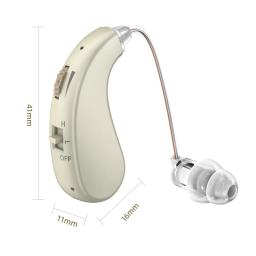 Auriculares auditivos ampliados, Melhore a proteção sonora do ouvido para idosos com perda auditiva e zumbido, Aparelho auditivo - Image 4