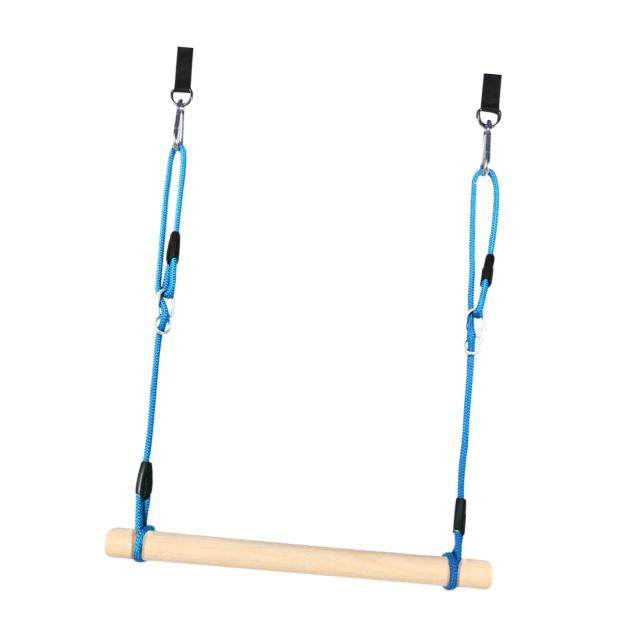Barra Horizontal de Ginástica para Crianças - Anéis de Pull-up, Instalação Fácil e Treinamento de Braços para Quintal e Interior