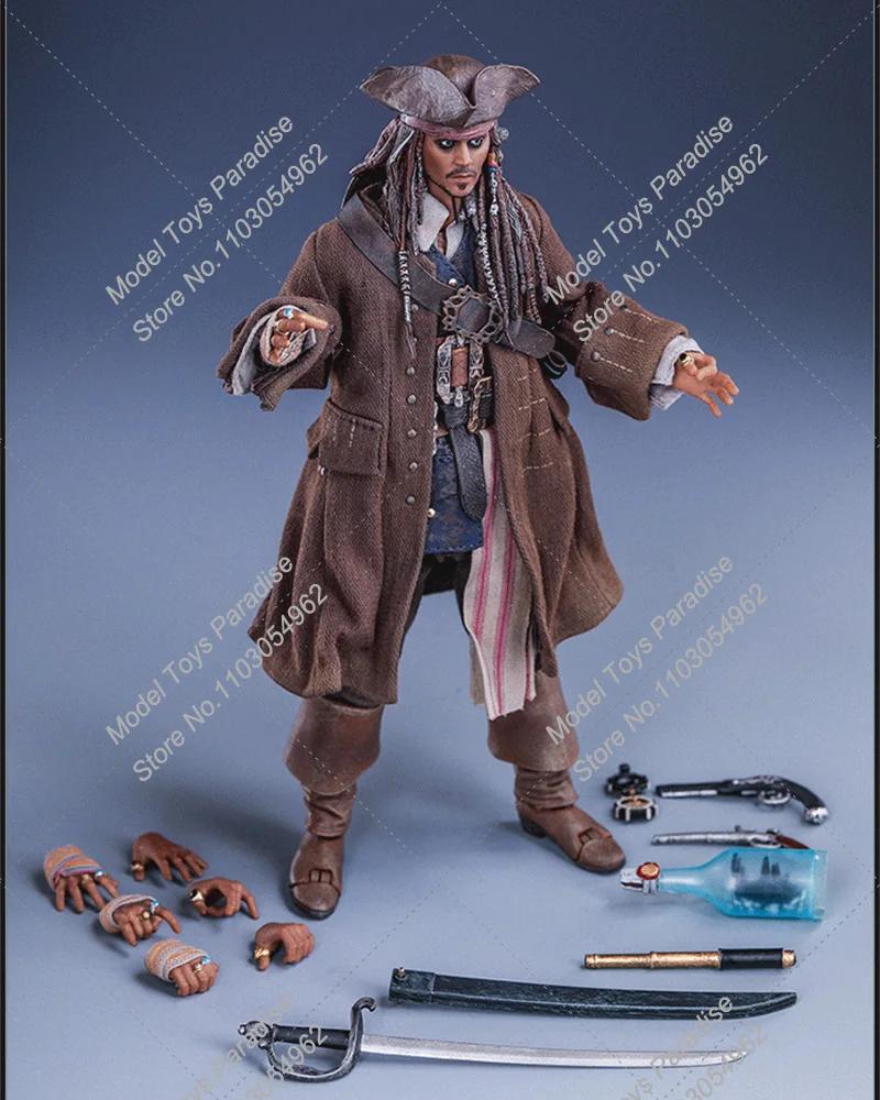 Figura de Ação Soldado Vilão Pirata Masculino, Conjunto Completo, Decoração para Casa, Hobbies de Coleção, DAH-017 DAH-029, Escala 1/9, 20cm - Image 1