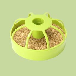 Alimentador automático de grande capacidade, alimento aquático para pássaros de estimação, papagaios, estorninhos, galinhas, hamsters, acessórios alimentadores de pássaros, 1pc - Image 5