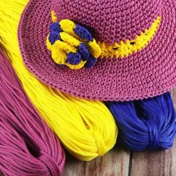 200g 3mm cor fio de cabo de náilon crochê linha oca macrame 100% fibra de polipropileno para diy mão-tecido almofada/chapéu/artesanato - Image 2