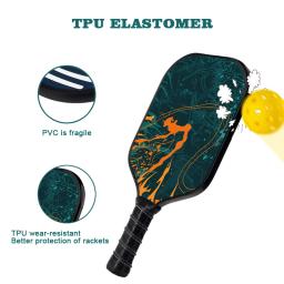 Pickleball popular deve ter remo de pickleball ofensivo de fibra de vidro, tacos de críquete, raquetes de tênis de praia Fornecimento direto da fábrica ﻿ - Image 5
