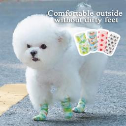 Anti-Dirty Paw Bandage para Pet, Bandagens elásticas adesivas, auto-adesivo, pé protetor, fita respirável, Classic Dog Supply - Image 2