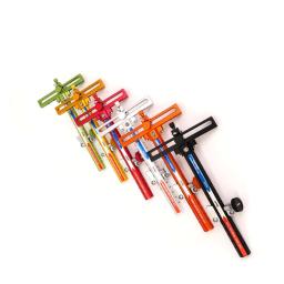 Decut Archery Recurve Alumínio Bow Sights Laser Micro Ajustar Fibra Óptica Micro Visão Óptica 1 Pins Caça Tiro Acessório - Image 1