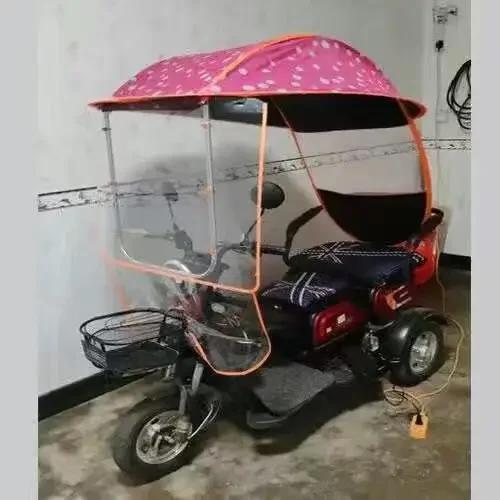 Toldo para Triciclo Elétrico à Prova de Chuva 1 unidade