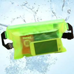 3 camadas de vedação à prova dwaterproof água deriva mergulho natação cintura saco esqui snowboard subaquático seco bolsa ombro para o telefone - Image 1