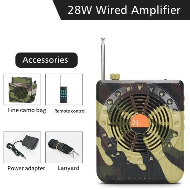 Amplificador Bluetooth 48W com Microfone para Professores e Guias Turísticos - Alto-Falante Sem Fio para Salas de Aula e Carros