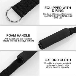 2 pcs faixas de resistência esporte crossfit treinamento de força equipamentos de construção do corpo de fitness ginásio acessórios alça elástica expandir - Image 3