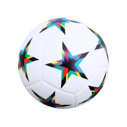 PU Machine-Stitched Bola De Futebol, Britânico E Super Coroa, Treinamento De Competição, Atacado De Fábrica, Cross-B, No. 5, Bola - Image 5
