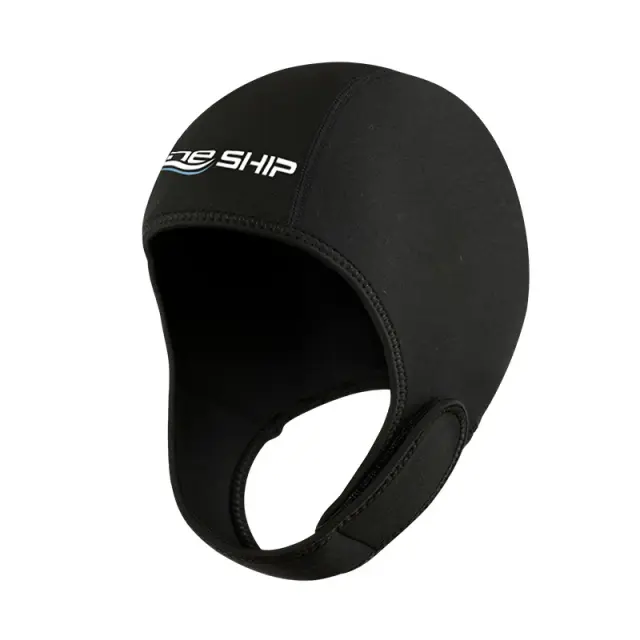 Capuz de Mergulho em Neoprene 2mm para Adultos - Boné de Surf e Natação Profissional à Prova de Frio para Inverno
