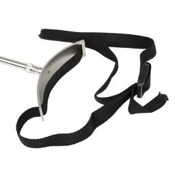Portátil Silver Metal Tenor Horn Music Stand, Marching Music Bracket, Iron Fixer, acessórios para instrumentos de sopro - Image 3