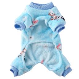 Pijama do boneco do Natal para o cão, roupa do animal de estimação, trajes do filhote de cachorro, gato pijama - Image 4