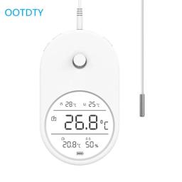 Termômetro eletrônico de aquário, 3 em 1, Higrômetro Digital LCD, Ferramenta de medição da temperatura da água com sonda para aquário - Image 1