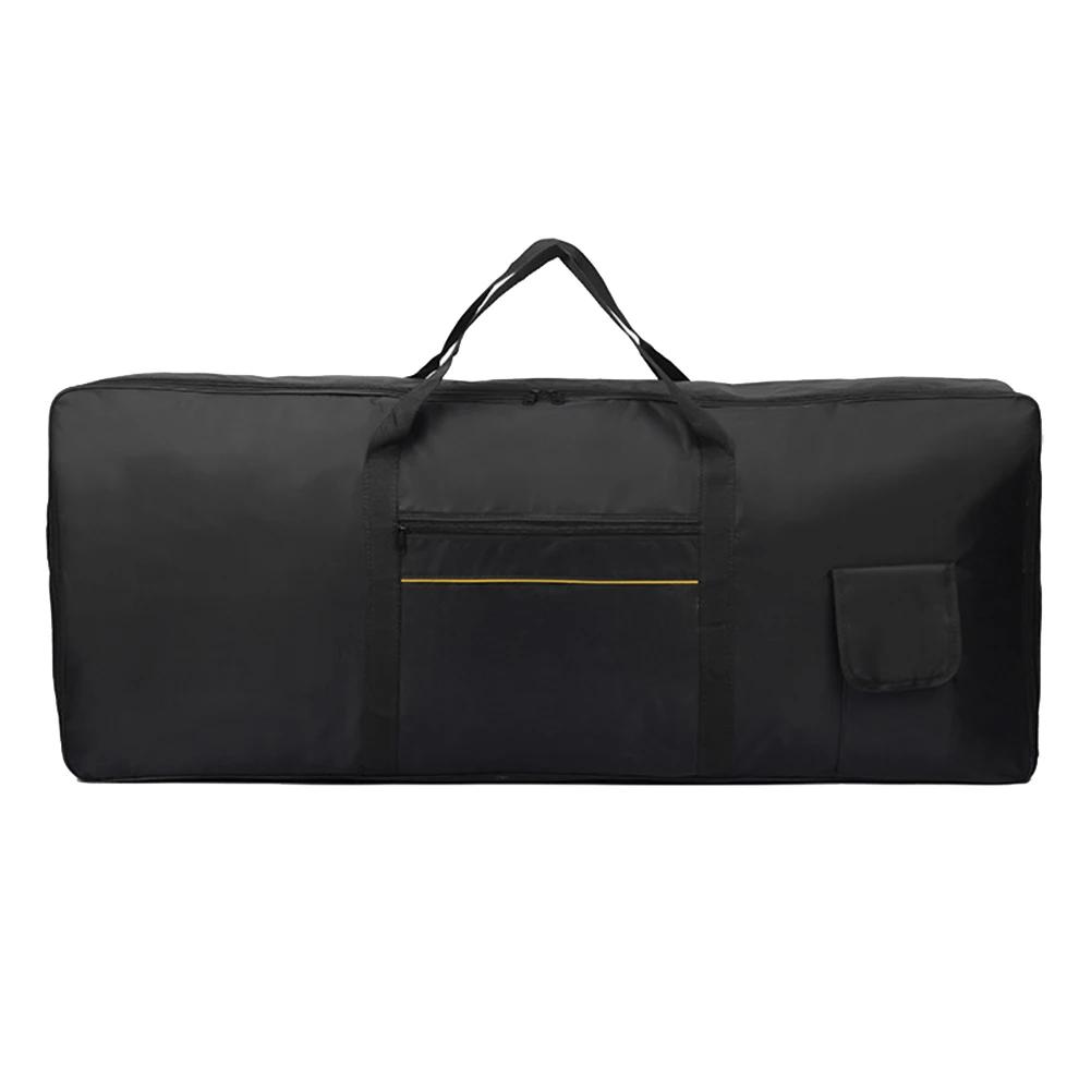 Teclado Oxford Bolsa de Transporte com Alça, 420D Oxford, Instrumento Piano Eletrônico Portátil, Engrossar Caso Capa de Armazenamento, 88 Chaves - Image 1