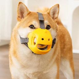Anti latindo focinho do cão, malha ajustável, respirável, boca focinhos com alças, acessórios para animais, cães pequenos e grandes, 1pc - Image 5