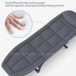 Ultraleve Portátil Cama Dobrável, Berço de Acampamento, Camas de Acampamento, Exterior, Praia, Encosto, Reclinável, Cadeiras, Solteiro, Escritório, Sofá - Image 4
