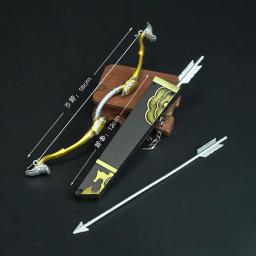 Mo Dao Zu Shi Espada Simulação Arco e Seta Chaveiro Wei Wuxian Coleção Modelo Arma Liga Yi Ling Lao Zu Chaveiro Para Fãs - Image 1