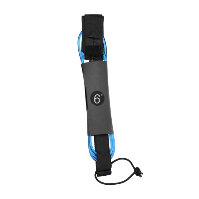 Leash de Surfing Ajustável de 5mm com Corda Elástica para Paddle Board