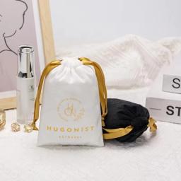 Bolsa com cordão de veludo personalizada de alta qualidade para perucas, óleos essenciais, tamanho personalizado, impressão colorida, logotipo, perfume, pacote de presente cosmético - Image 2