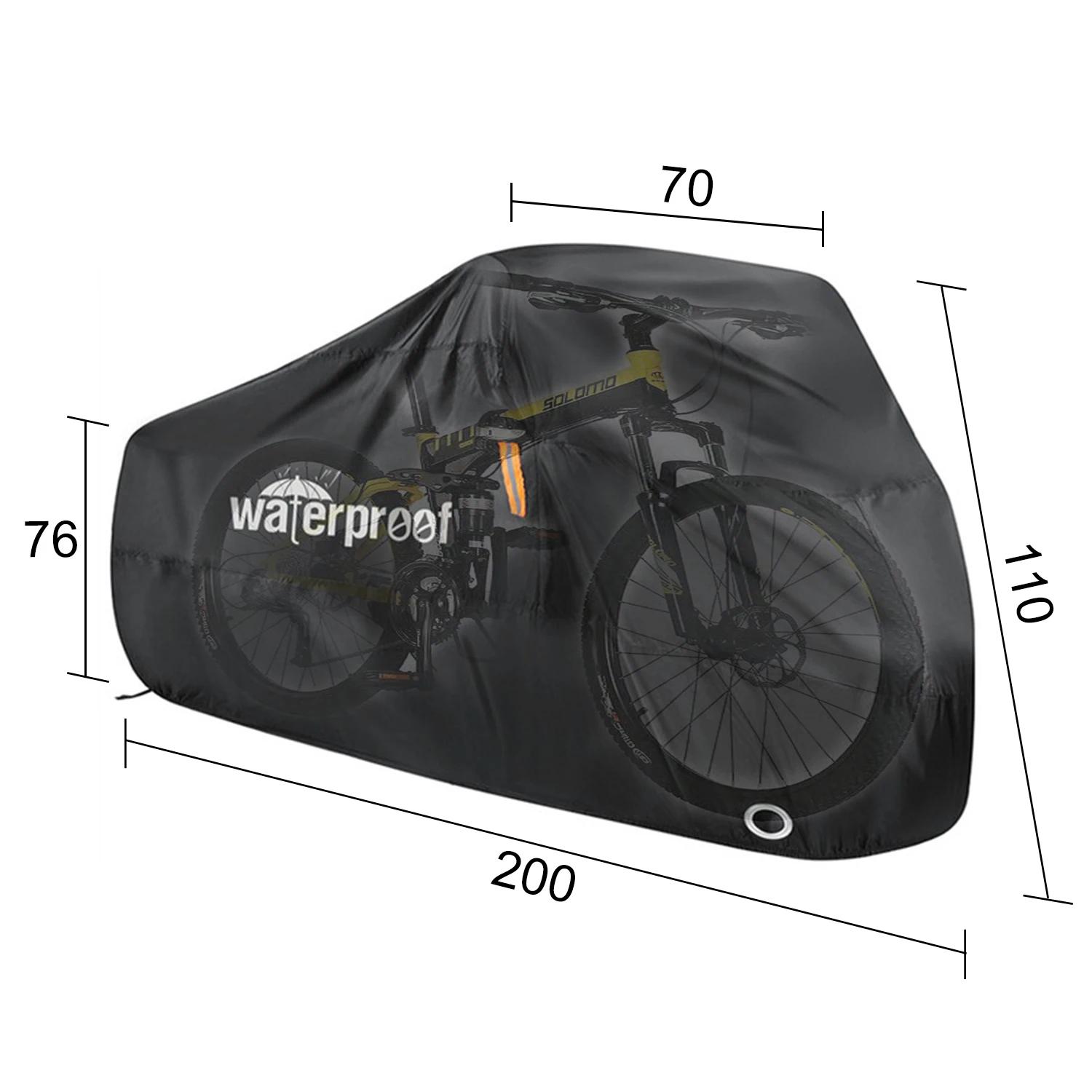 Impermeável bicicleta capa protetora, protetor UV Dustproof para motocicleta, MTB, bicicleta, chuva, sol, carro elétrico - Image 1