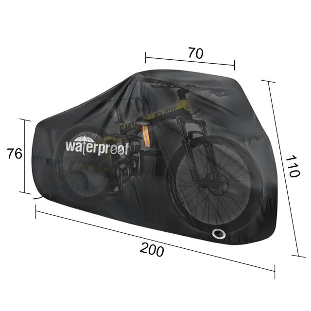 Capa Protetora Impermeável para Bicicletas e Motocicletas - Proteção UV e Contra Poeira para Chuva e Sol