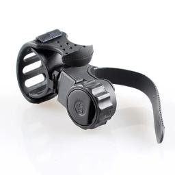 Bicicleta guidão luz suporte, lanterna lâmpada titular, Quick Release tocha, montar acessórios, rotação de 360 graus - Image 3