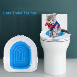 Kit De Treinamento De Banheiro De Gato Com Caixa De Lixo E Tapete De Lixo, Diga Boa Sorte Para Pisos Sujo, Treinamento Eficaz E Ajudas De Comportamento - Image 1