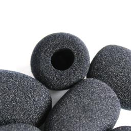 10 pçs microfone pára-brisas esponja capa fone de ouvido mic espuma capa protetora para gooseneck reunião mic - Image 6