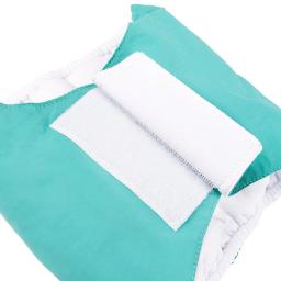 Moda Pet Fralda Pano Algodão Pet Underwear Adesivo Fácil-limpeza Masculino Dog Fralda Wrap - Image 5