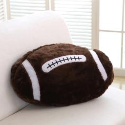 Basquete brinquedo de pelúcia para decoração, vida real bola, travesseiro, almofada, futebol, beisebol, rugby, decoração interior criativa, presente, 35 cm, 45cm - Image 6