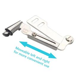 Máquina De Costura De Aço Inoxidável, Extrator De Hemmer Laminados, Máquina De Costura Velha, Bainha Pé, Artesanato DIY, Acessórios De Ferramentas De Costura, 3mm-8mm - Image 6