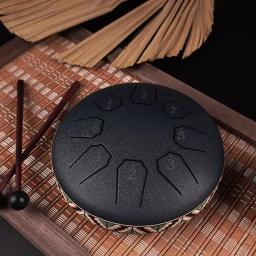 Tambor de Língua Profissional para Yoga Meditação, Instrumentos de Percussão, Mini Bateria Etérea, Mão Infantil, 8 Tons, 8 Tons, Presente Profissional - Image 1