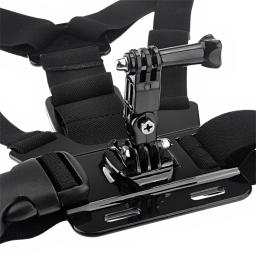Correia no peito para câmera de ação, arnês para Insta360, acessórios esportivos, apto para Gopro Hero 12, 11, 9, 8, 7, 6, 5 +, 4, Xiaomi Yi, 4K - Image 5
