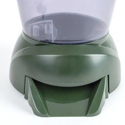 Alimentador automático de peixes com LCD Digital, 4.25L Tanque, Alimentador de peixes, Fish Food Dispenser, adequado para lagoas ao ar livre e Tan - Image 3