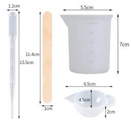Ferramenta De Molde De Silicone Para Fabricação De Resina Epóxi, Copos Descartáveis, Acessórios De Jóias DIY, Ferramentas De Agitação Da Vara - Image 4