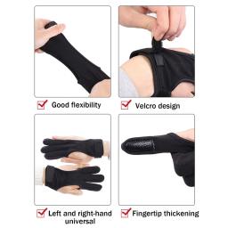 Luvas de proteção útil para tiro ao ar livre, proteção de mão, arco e flecha, protetor de dedo, 3 dedos, arco recurvo - Image 3