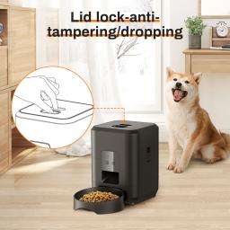 Smart Timing Alimentador Pet, Dispensador Automático de Alimentos, Adequado para Cães e Gatos Pequenos, Alimentação Remota, Tuya App, 2L - Image 4