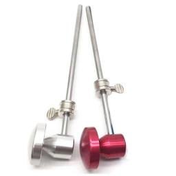 Alumínio liga pedal para bumbo, 2 peças, pedal, acessório instrumento de percussão, vermelho - Image 5