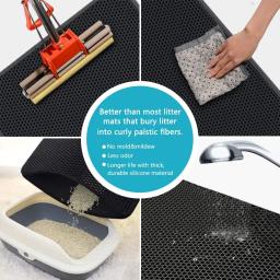 Colchão Impermeável para Animais de Estimação e Gatos, Produtos de Limpeza, Dupla Camada, Lixo Lavável, Antiderrapante - Image 6