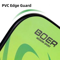 Raquete Pickleball De Grafite Superfície De Fibra De Carbono Favo De Mel Polímero Núcleo Composto para Exterior e Interior,,, - Image 4