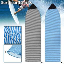 Surfboard Sock Cover para esportes aquáticos, Surfboard Sock, capa protetora, fechamento ajustável, meias snowboard, acessórios para água - Image 2