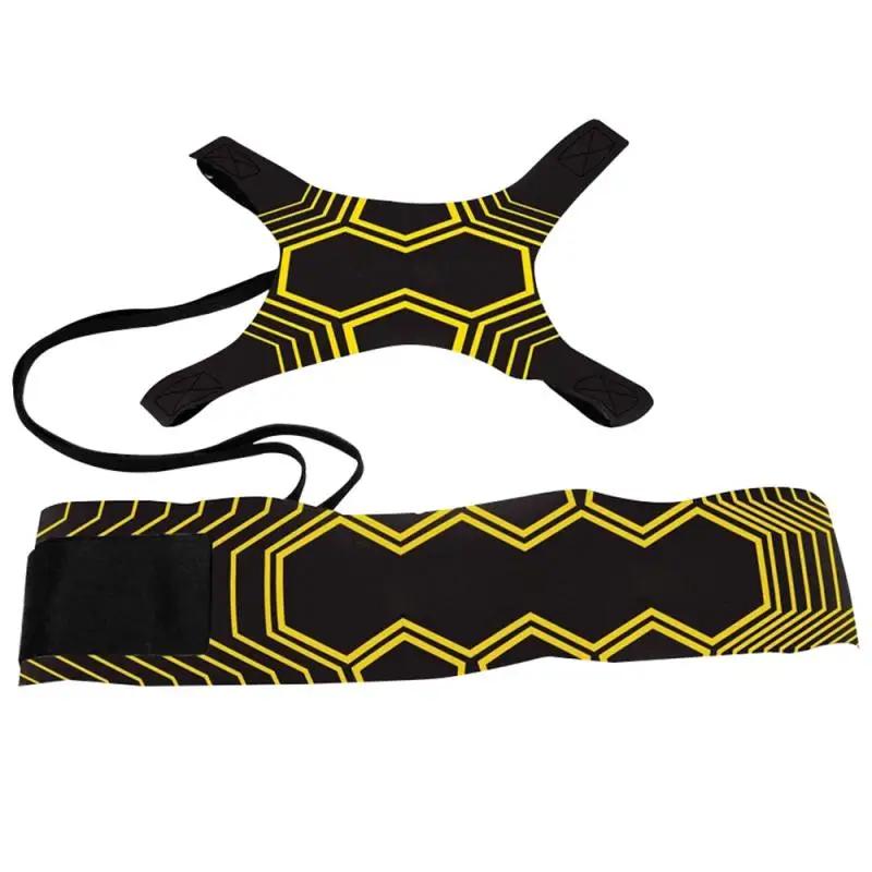 1 pçs instrutor de futebol chute jogar solo prática treinamento auxílio habilidades controle equipamentos ajustáveis sacos bola presente - Image 1