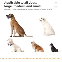 Coleiras de treinamento de cães de caça profissional beeper coleiras de treinamento de cão recarregável 8 built-in beeper som treinamento esportivo colar de caça - Image 4