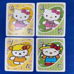 Mattel Games UNO Jogo de cartas Hello Kitty para a noite da família com gráficos temáticos do programa de TV e uma regra especial para 2 a 10 jogadores - Image 2