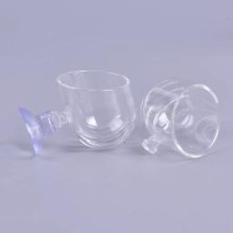 Alimentador automático de peixes cônicos Alimentador de verme vermelho Copo de funil Ferramenta de ração para peixes Alimentador de aquário com ventosa, Alimentador de aquário - Image 2