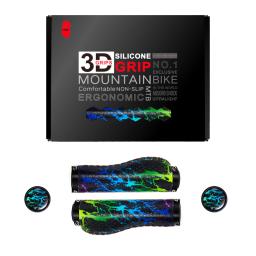 Punhos para bicicleta Cnc-mtb, feitos de silicone, antiderrapante, gel ergonómico, 22mm, acessórios de ciclismo - Image 6