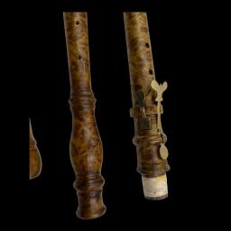Oboe profissional estilo barroco alemão A-415HZ, oboé de madeira com olho de pássaro sólido - Image 4