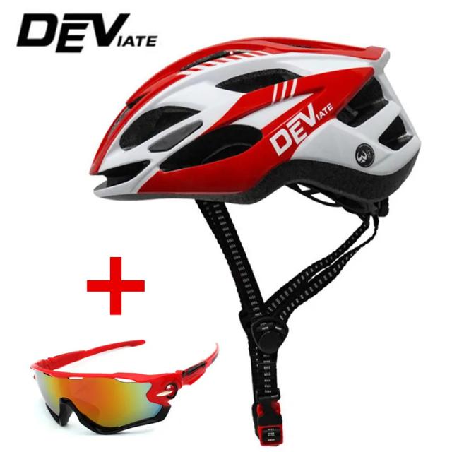 DEVIAR Capacete de Bicicleta Ultraleve 19cm Largura Esportes Corrida Ciclismo Mountain Road
